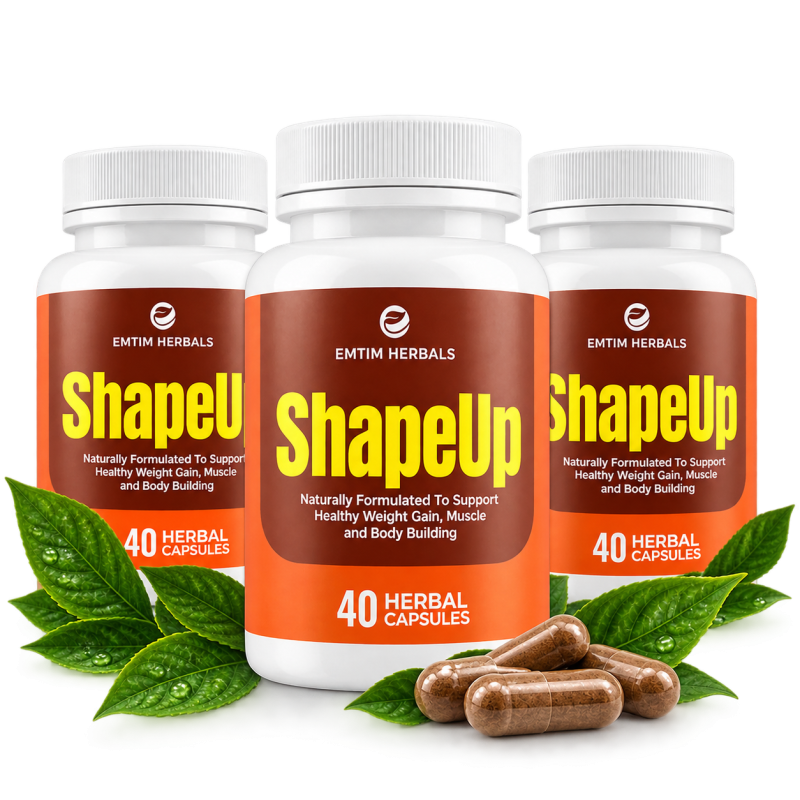 ShapeUp Herbal Capsules Product Trio